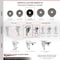 Service Caster 4 Inch Phenolic Wheel Swivel 1/2 Inch Threaded Stem Caster Set SCC-TS20S414-PHR-121315-4 - alternate 4